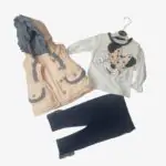 Дитячі костюм оптом дів. 6-12-18м(р) трикотаж 56106 - Зображення 2