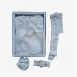 Одяг для немовлят оптом дів. 0-3м(р) велюр 57054