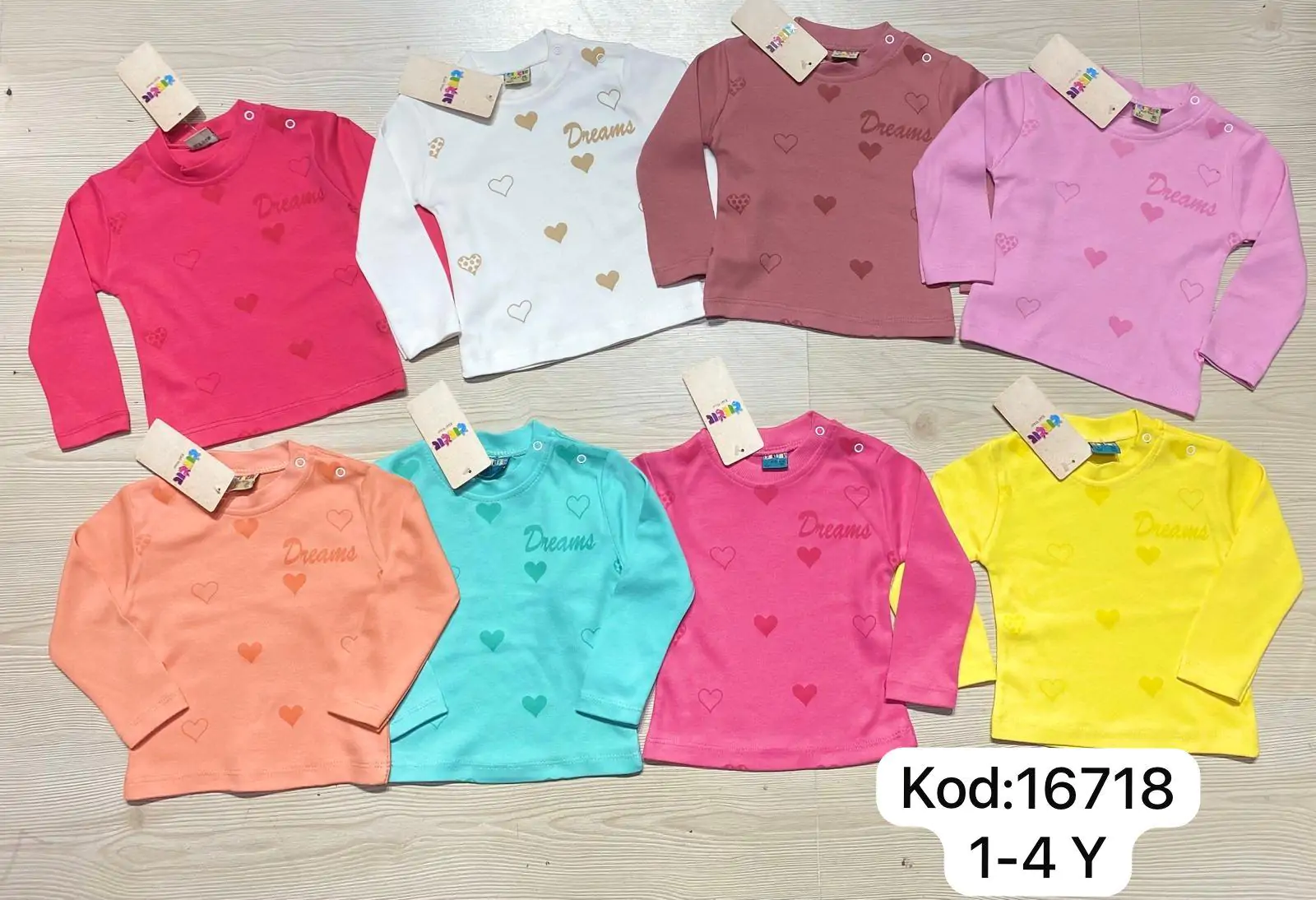 Дитячі кофти оптом дів. 1-2-3-4р(р) трикотаж 58101 - Зображення 1